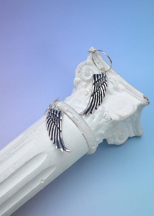 M.V.H Jewellery Euphoric angel wing earrings