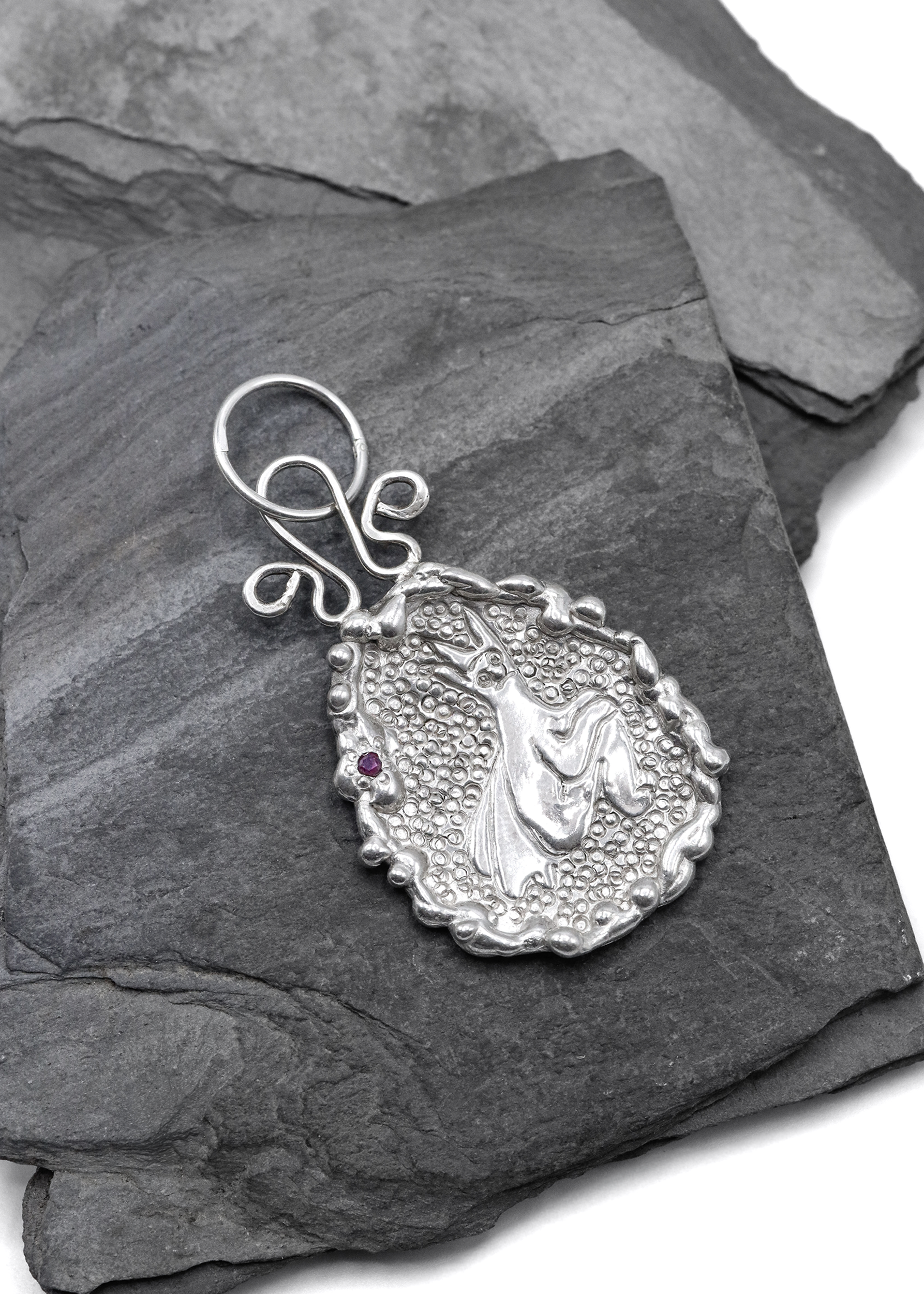 Mothmade Jewels x MIl Hampy Faerie Pendant Bizarre Bazaar