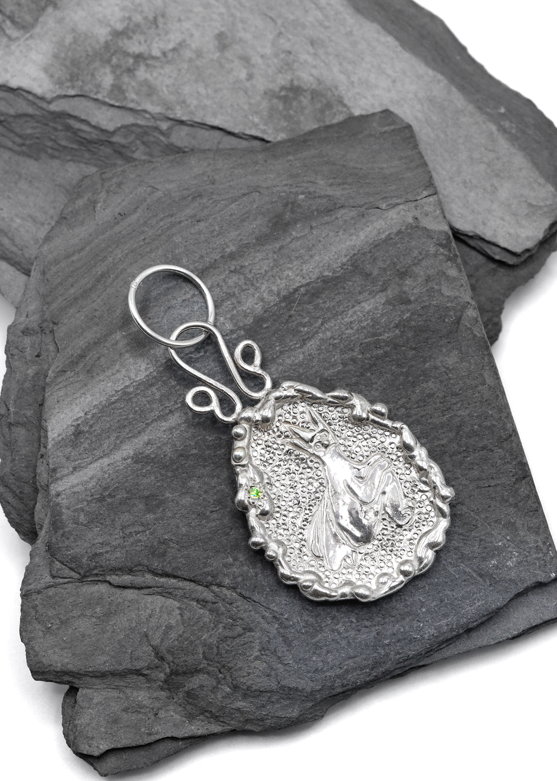 Mothmade Jewels x MIl Hampy Faerie Pendant Bizarre Bazaar