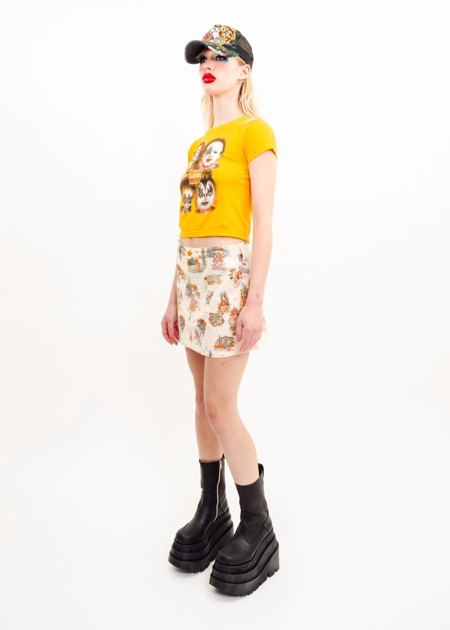 Hysteric Glamour Fantasy print mini skirt