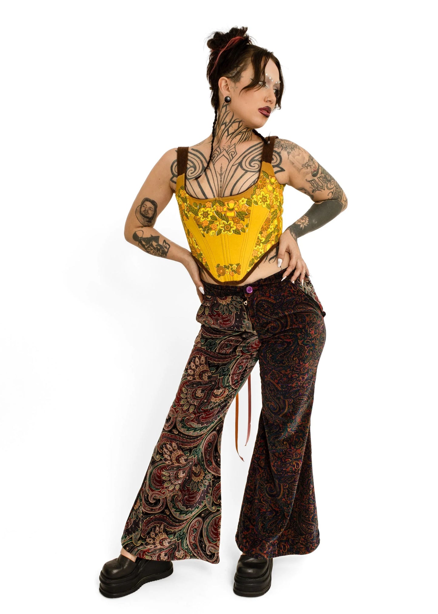 Pippin’s Apparel Flower Power Corset