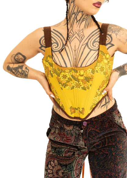 Pippin’s Apparel Flower Power Corset