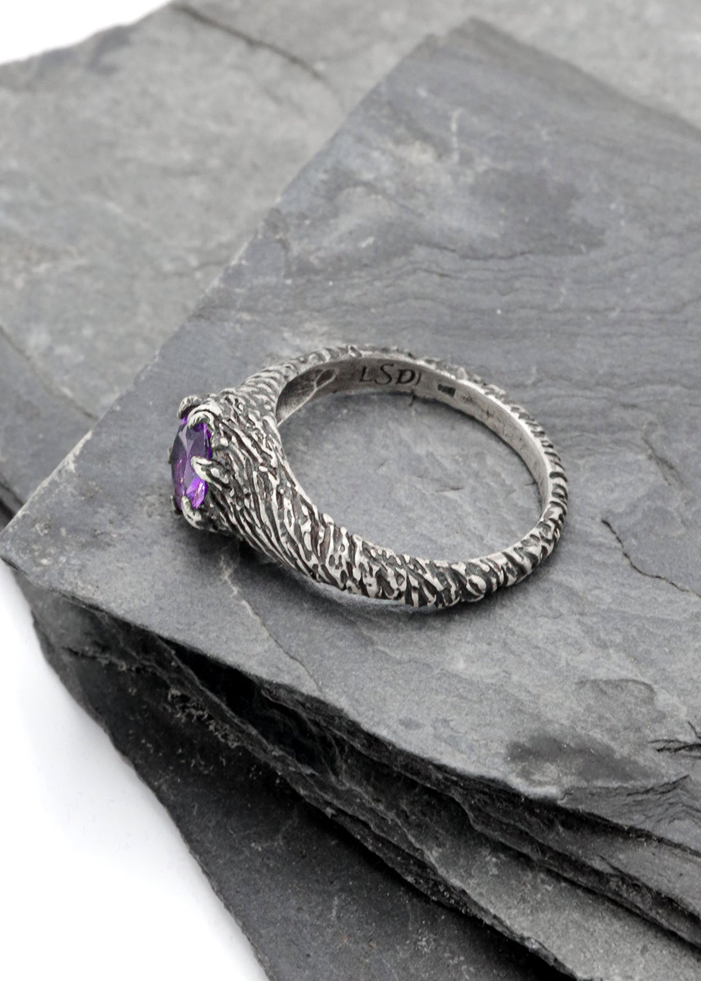 LSD Jewellery Forest Nymph Ring- Amethyst Bizarre Bazaar