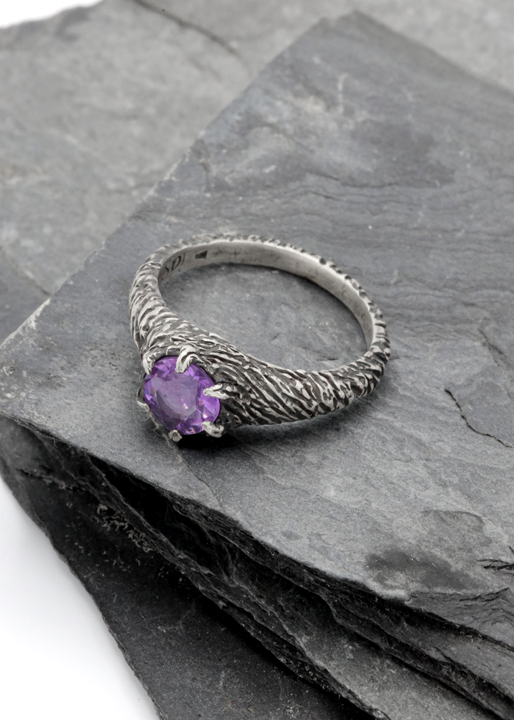 LSD Jewellery Forest Nymph Ring- Amethyst Bizarre Bazaar
