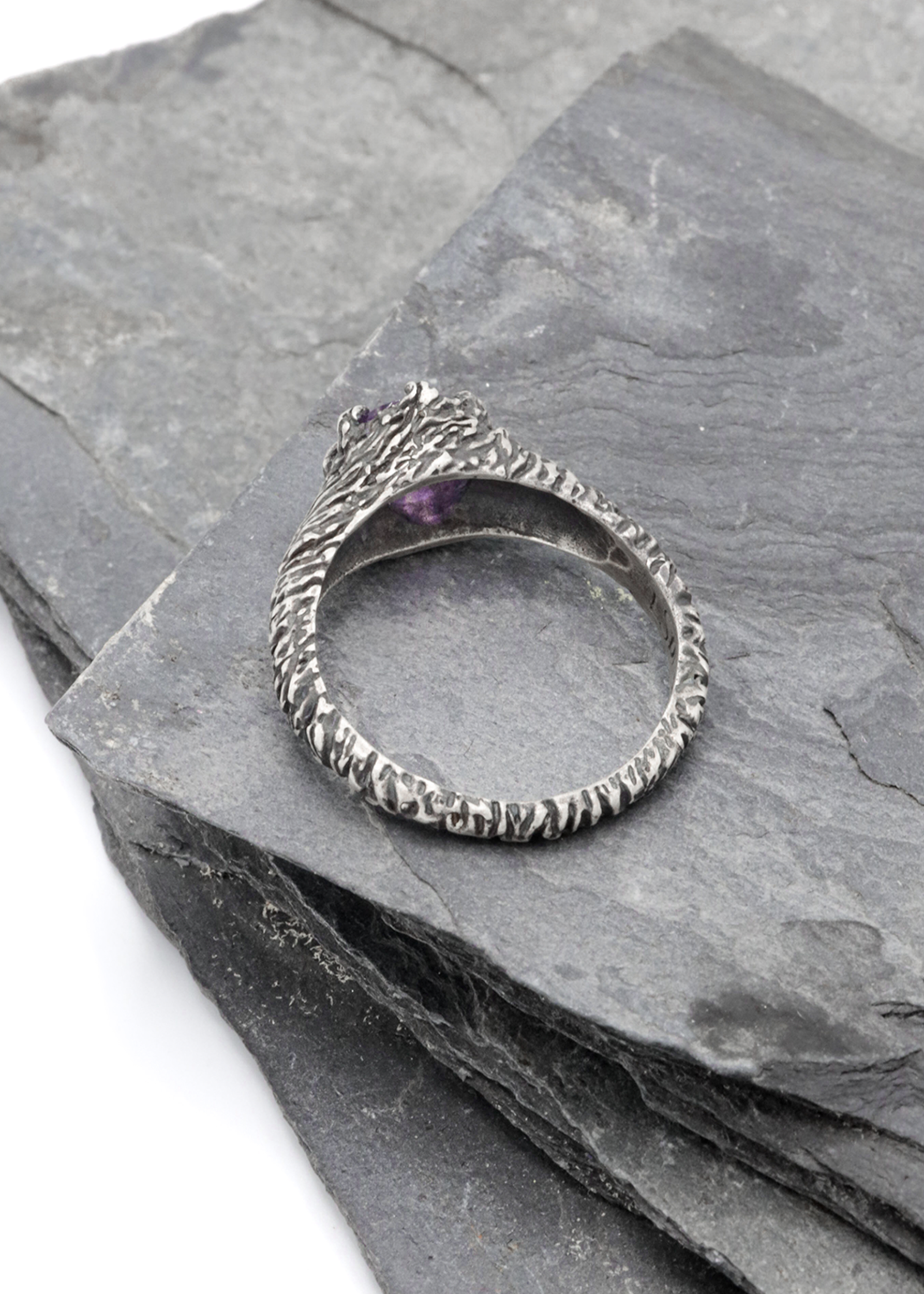 LSD Jewellery Forest Nymph Ring- Amethyst Bizarre Bazaar