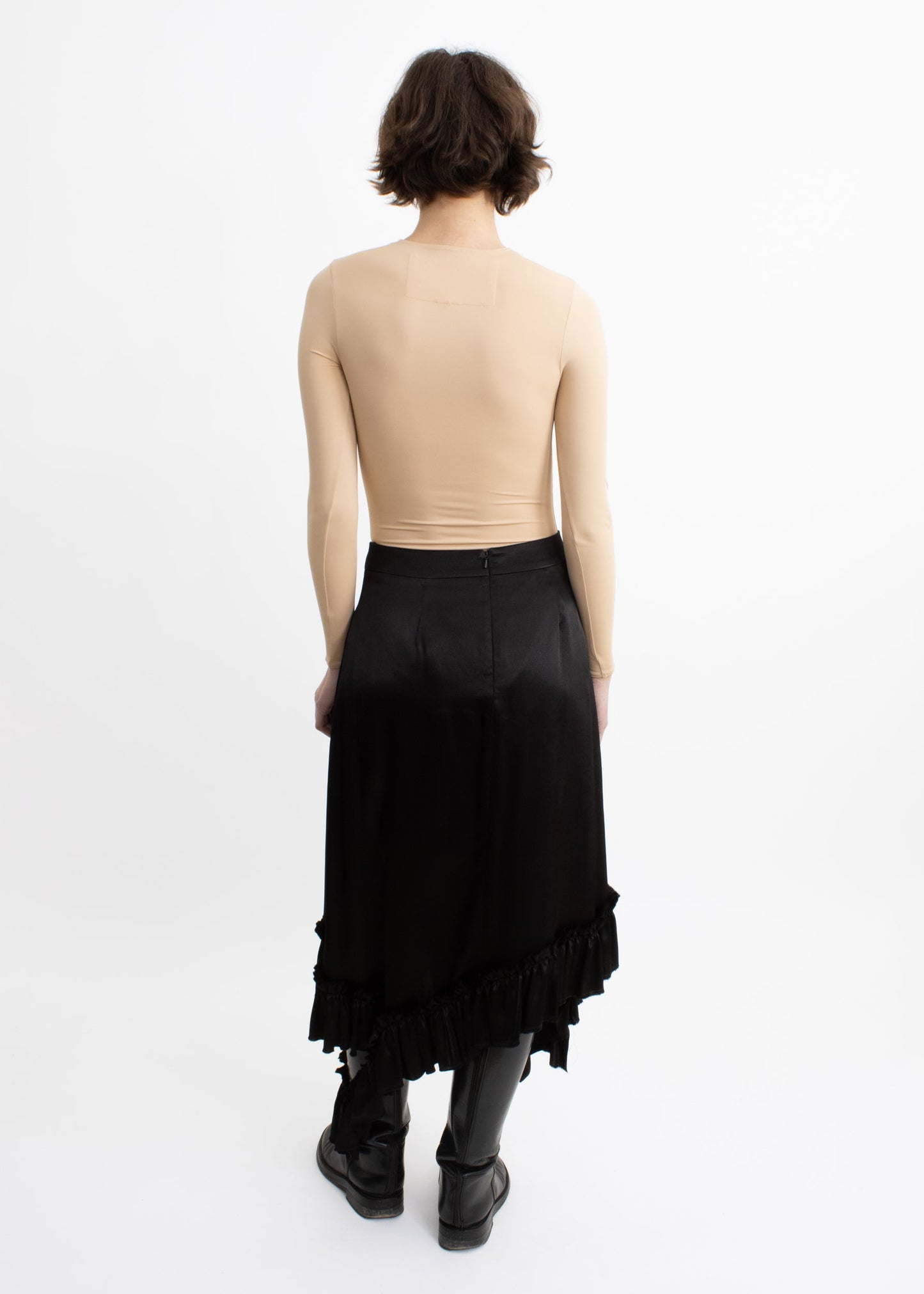 Depth of Scye Fray Skirt- Black