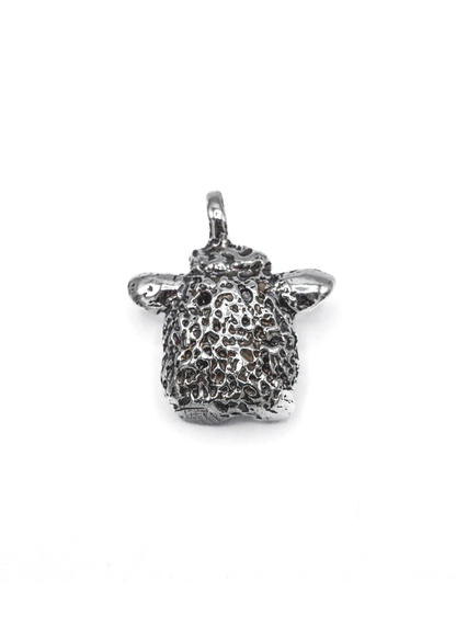 Billy Tooth Sterling silver Furby charm with ruby eyes Bizarre Bazaar