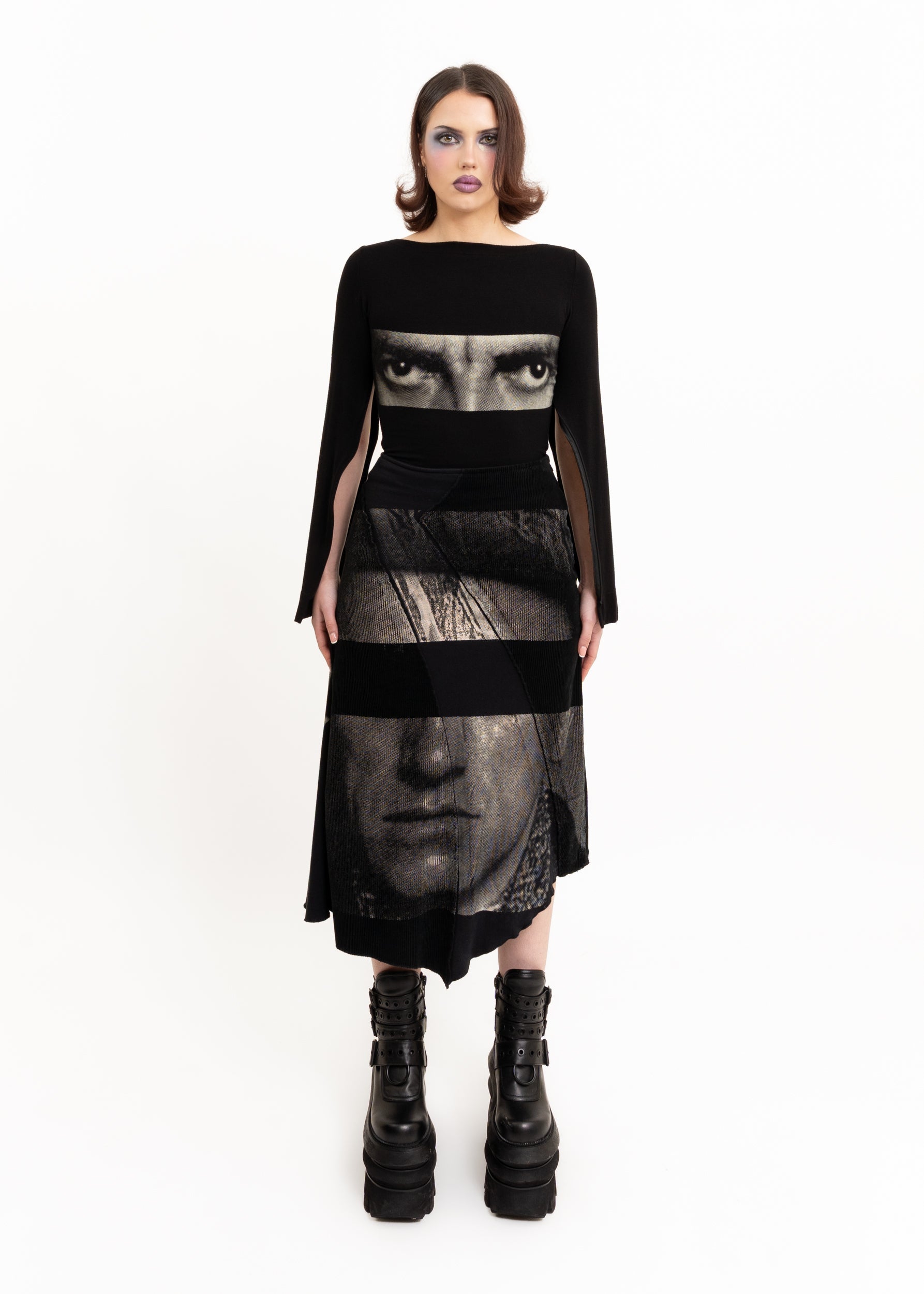 Isabel de Pedro Graphic printed two piece set Bizarre Bazaar