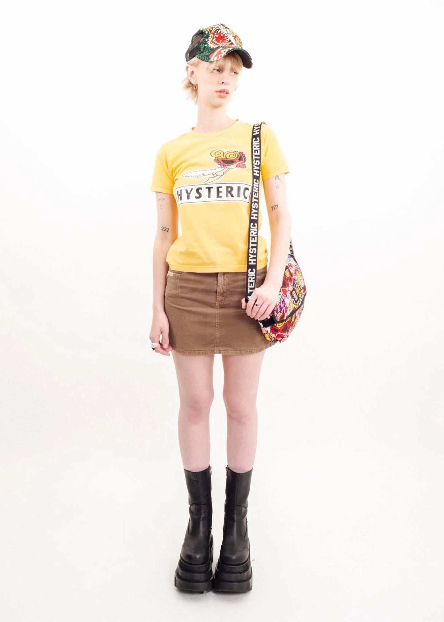 HYSTERIC GLAMOUR ミニT Hysteric Glamour Hysteric Mini baby tee Bizarre Bazaar