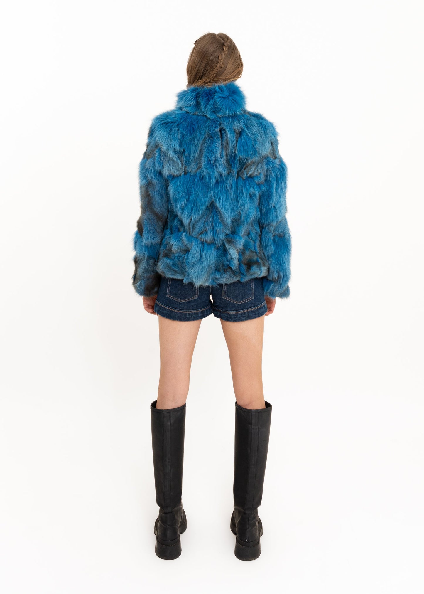 Korean vintage fox fur coat Bizarre Bazaar