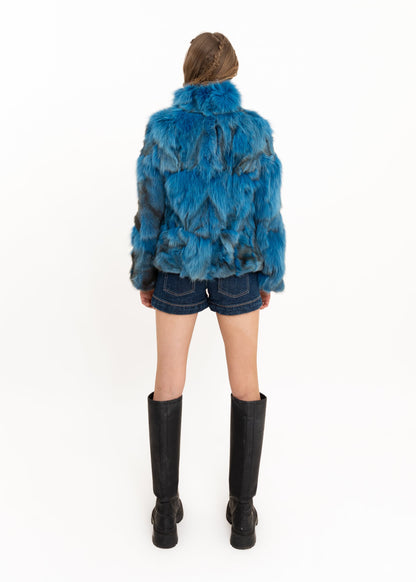 Korean vintage fox fur coat Bizarre Bazaar