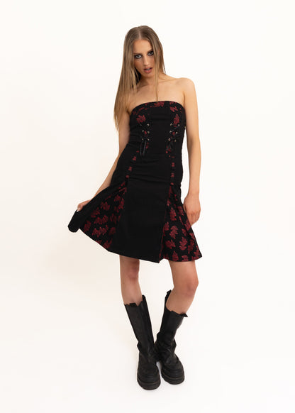 Tripp NYC Lace up corset dress Bizarre Bazaar