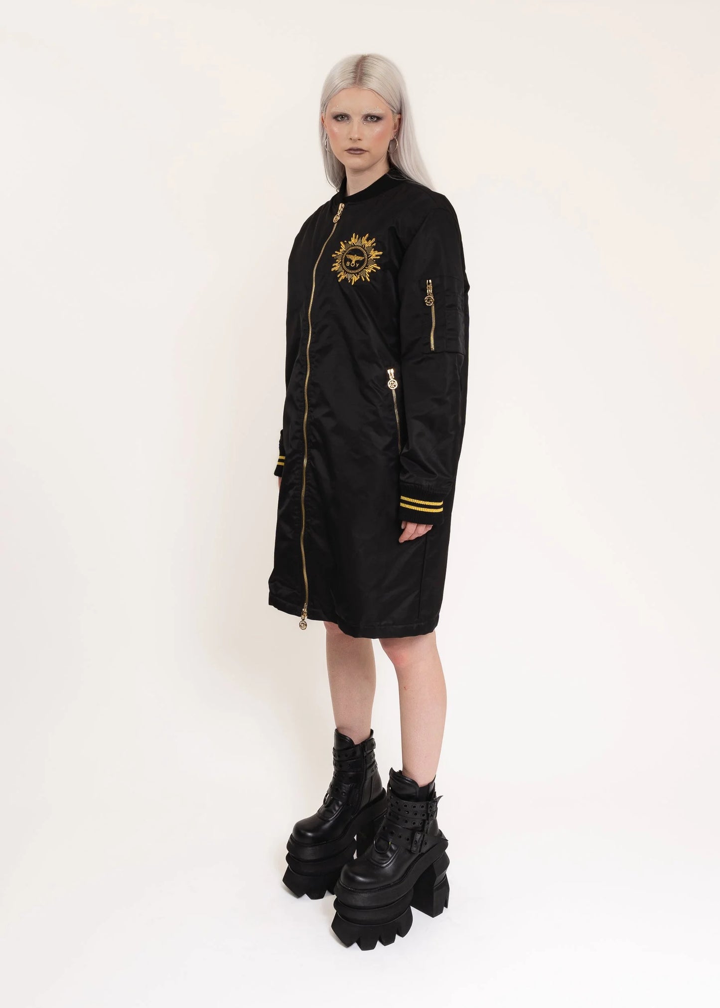 Boy London Longline Bomber Jacket