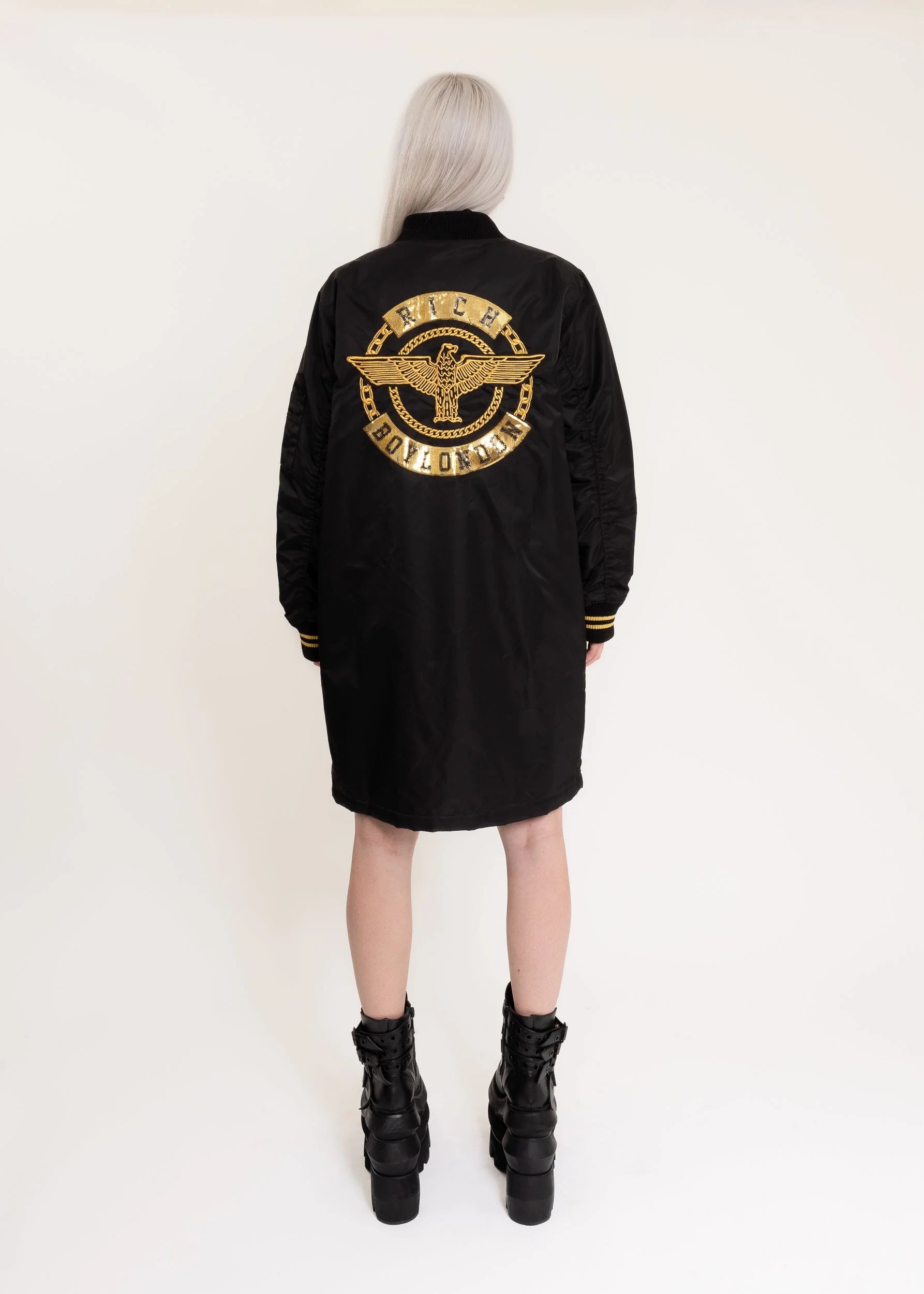 Boy London Longline Bomber Jacket