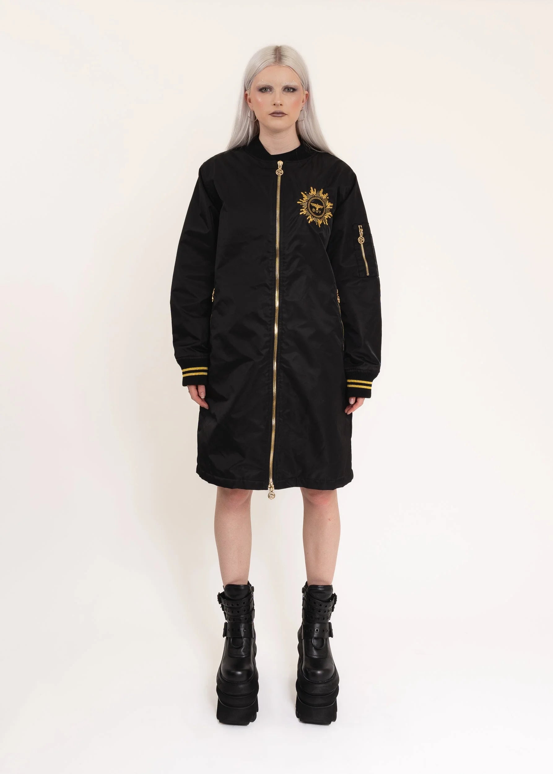 Boy London Longline Bomber Jacket