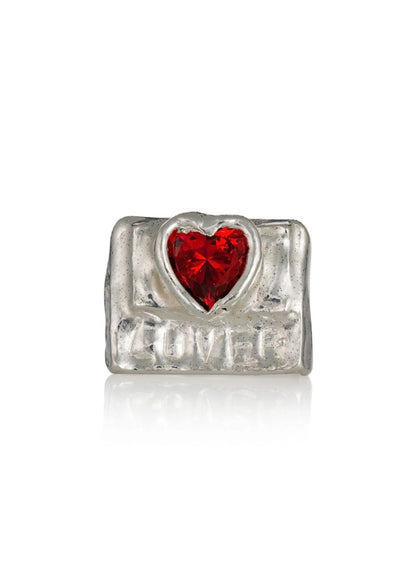 Marmalade Gardens Lover tarot signet ring