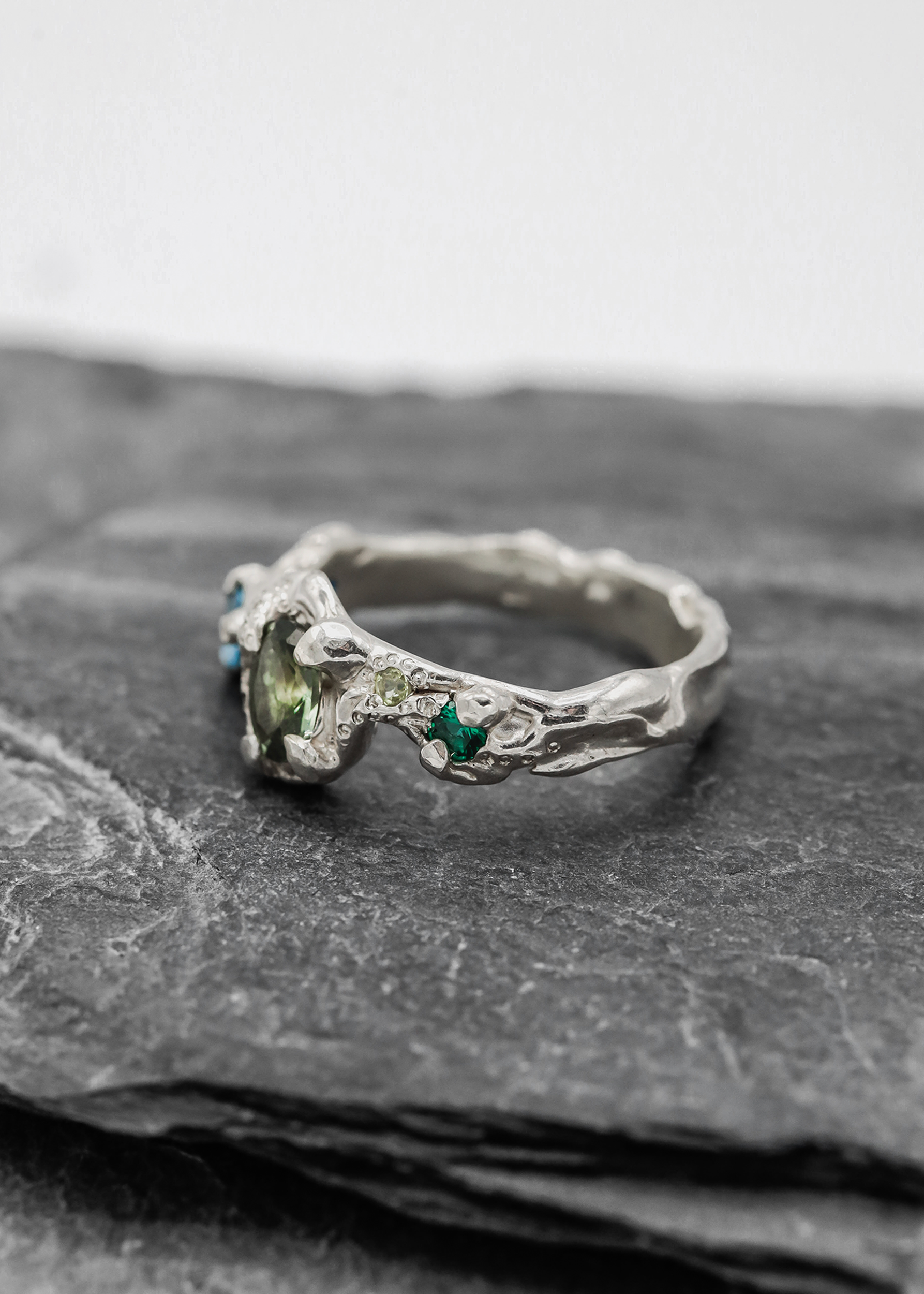 Mothmade Jewels Marine Dreams ring Bizarre Bazaar