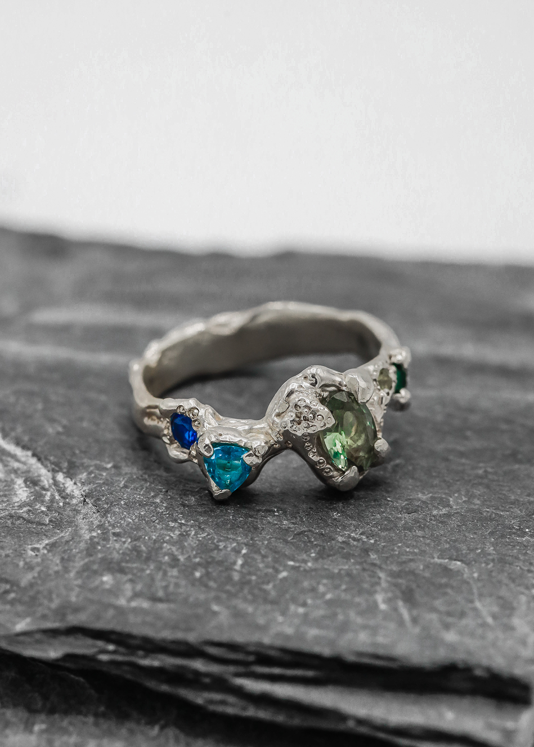 Mothmade Jewels Marine Dreams ring Bizarre Bazaar