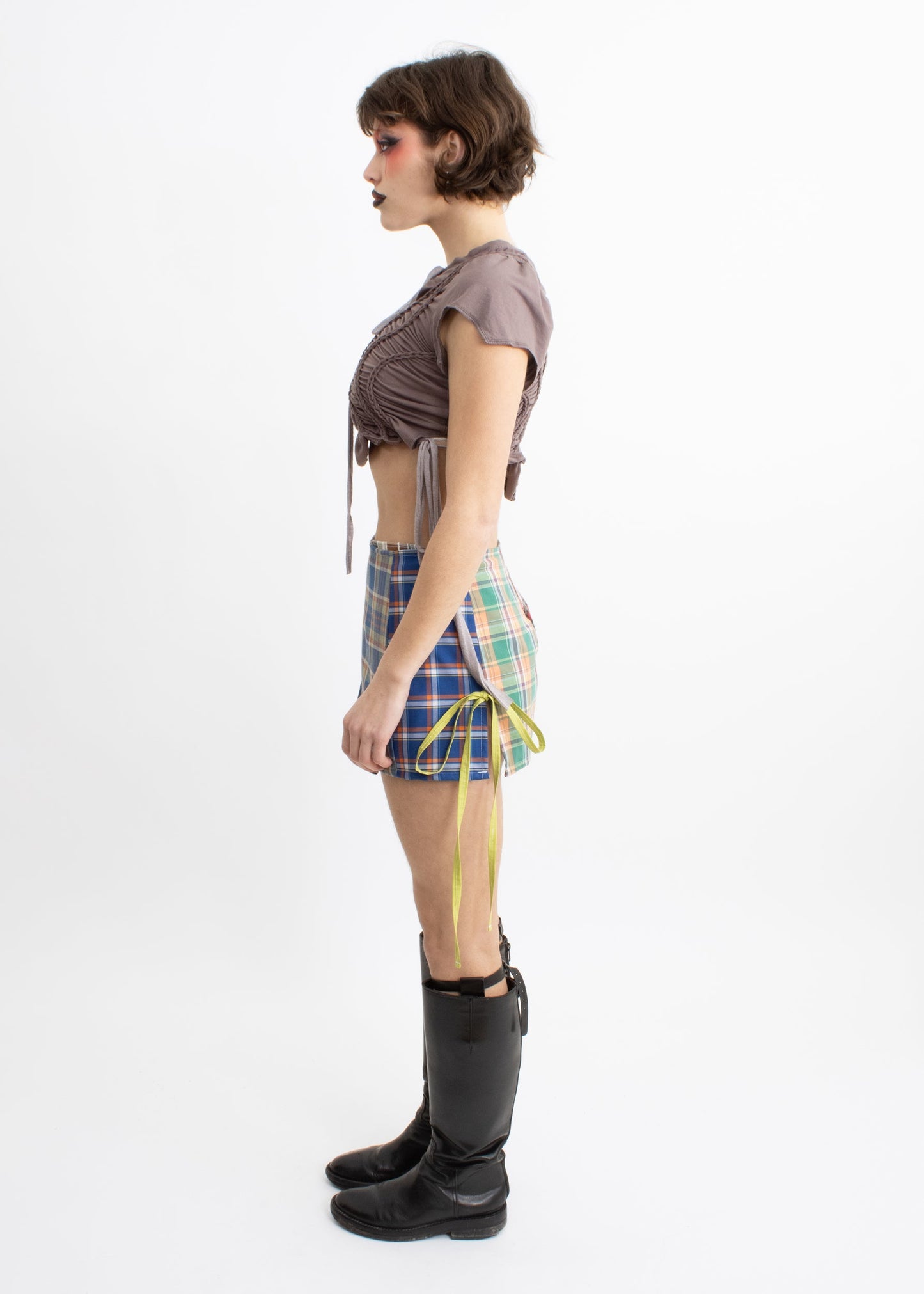 Laurence Sabrine Mash Mini Skirt- size 1 (6-8)