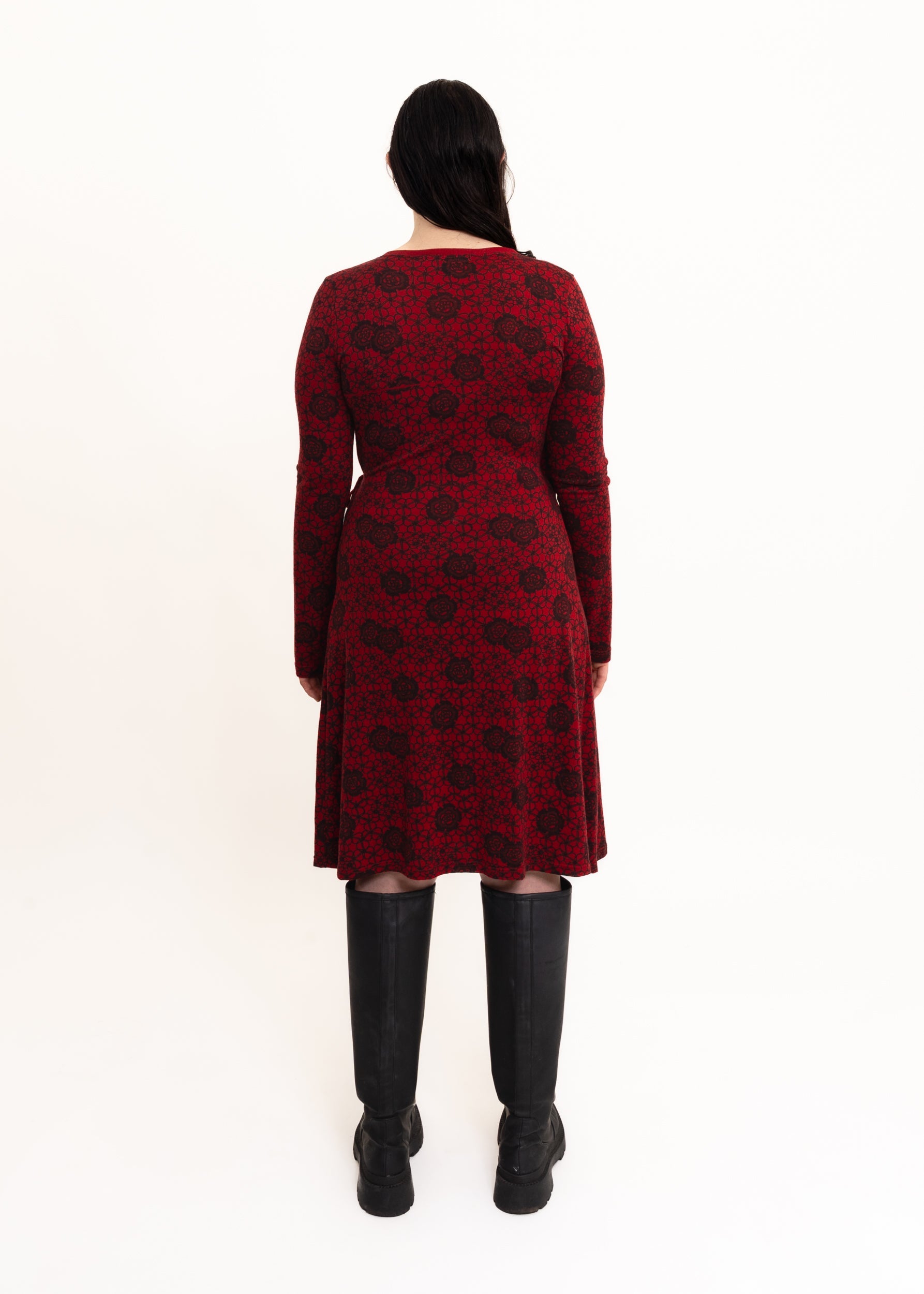 2000s Roisin Dubh merino wrap dress BIzarre Bazaar