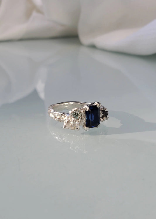 Mothmade Jewels Mermaid Crown Ring