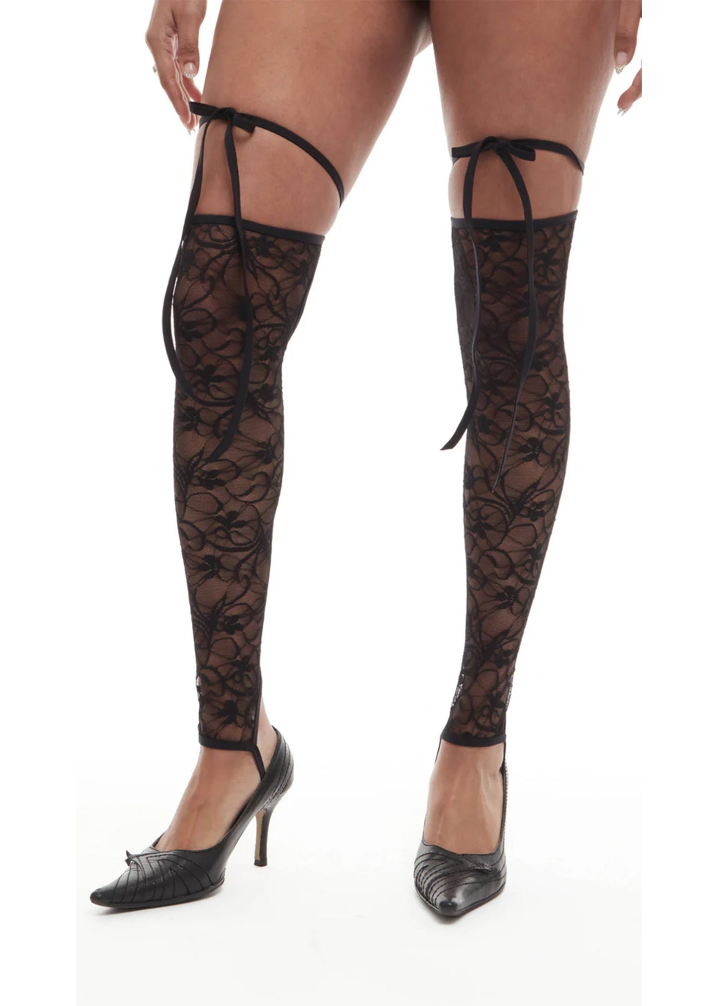 Mia lace stockings