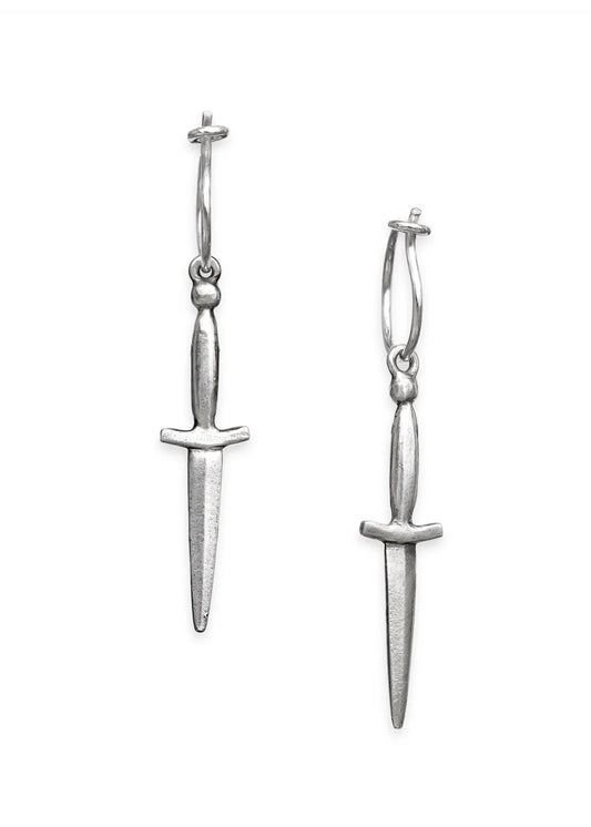 Screaming Jewellery Mini dagger earrings