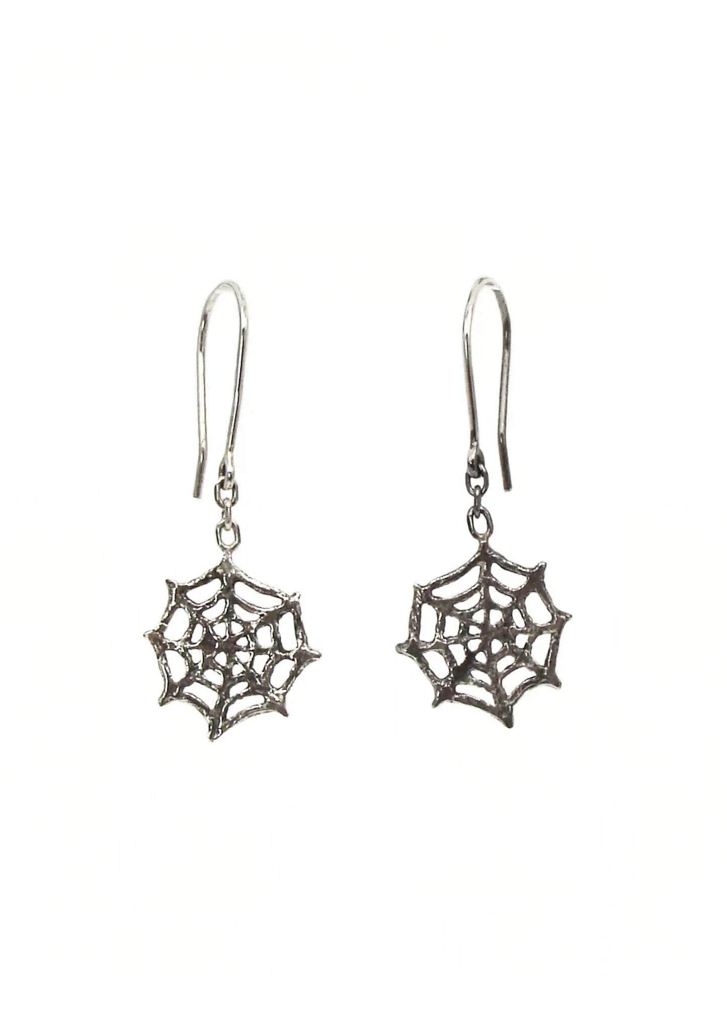 Screaming Jewellery Mini Web earrings