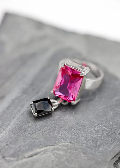 Kick in the Eye Mirror Forever ring