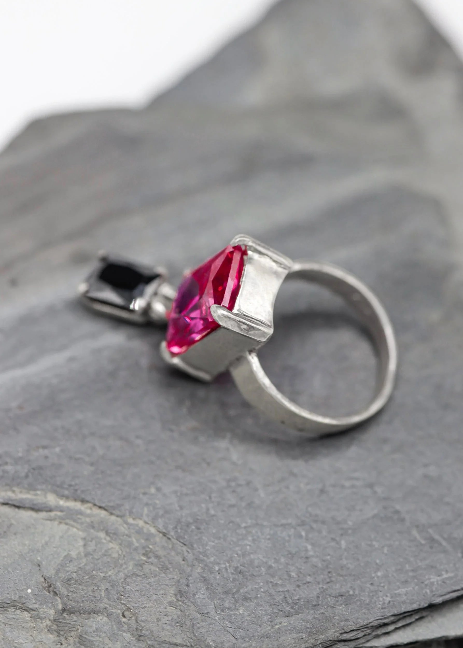 Kick in the Eye Mirror Forever ring
