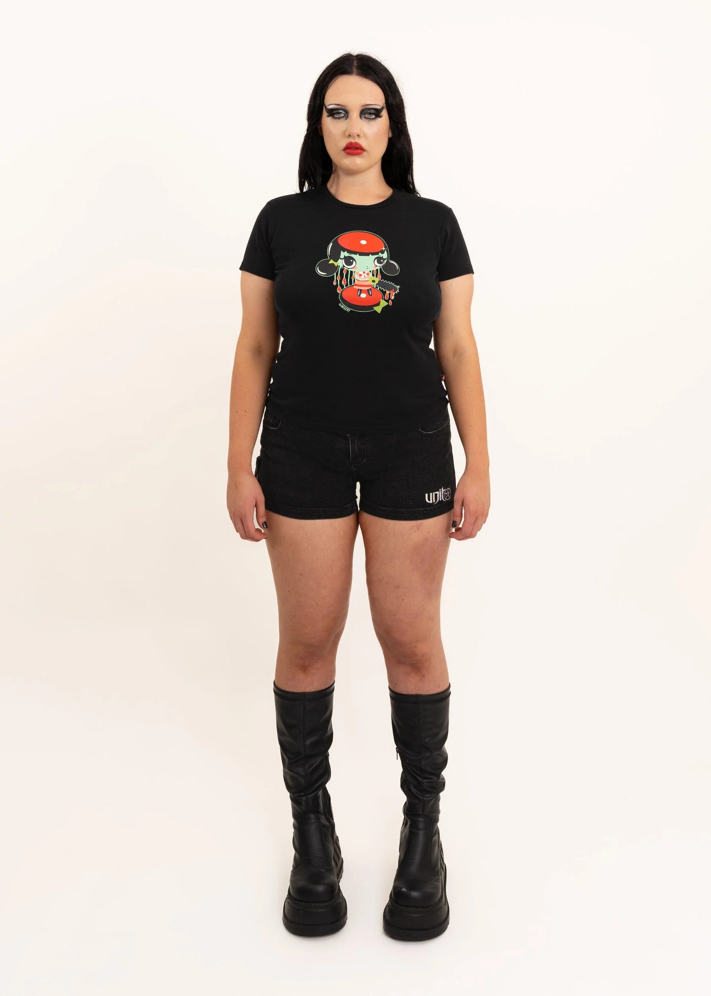 Misery Misery goth girl baby tee