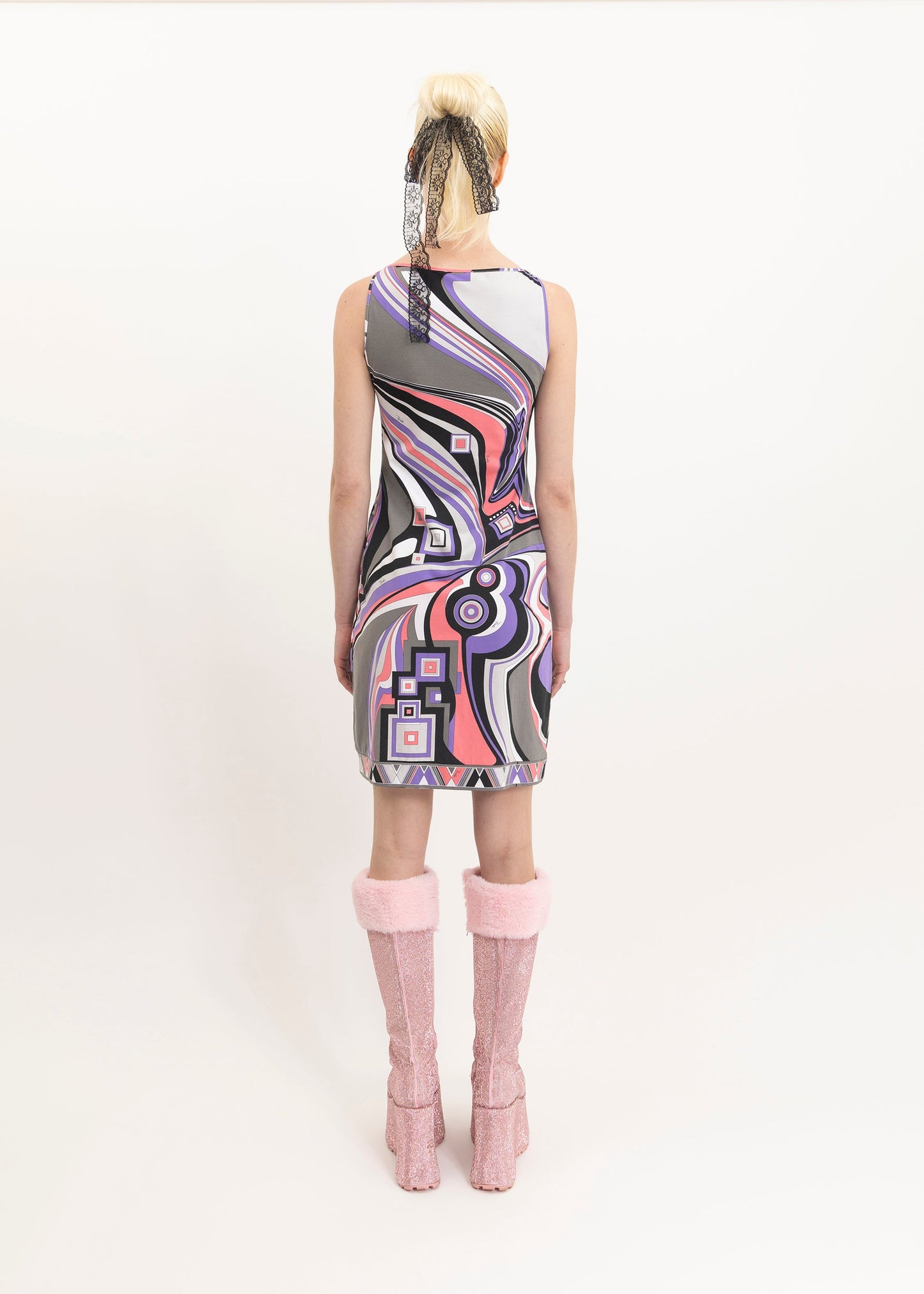 Emilio Pucci Mod print mini dress