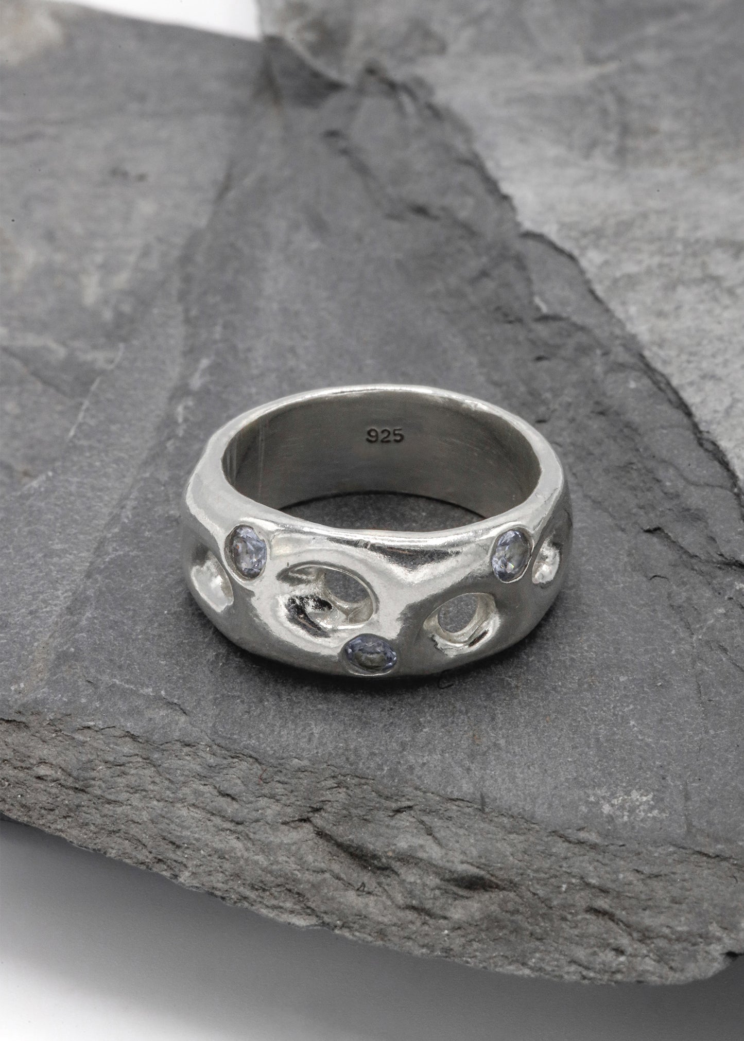 Mortar Ring- Tanzanite