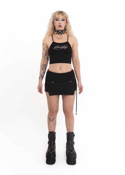 Jimmy D Naked Angel Swarovski crystal tank top- Head Boy Bizarre Bazaar