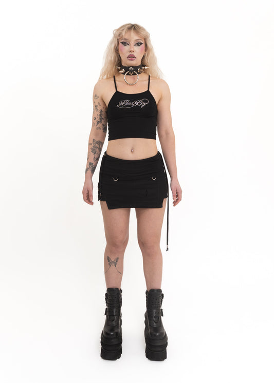 Jimmy D Naked Angel Swarovski crystal tank top- Head Boy Bizarre Bazaar