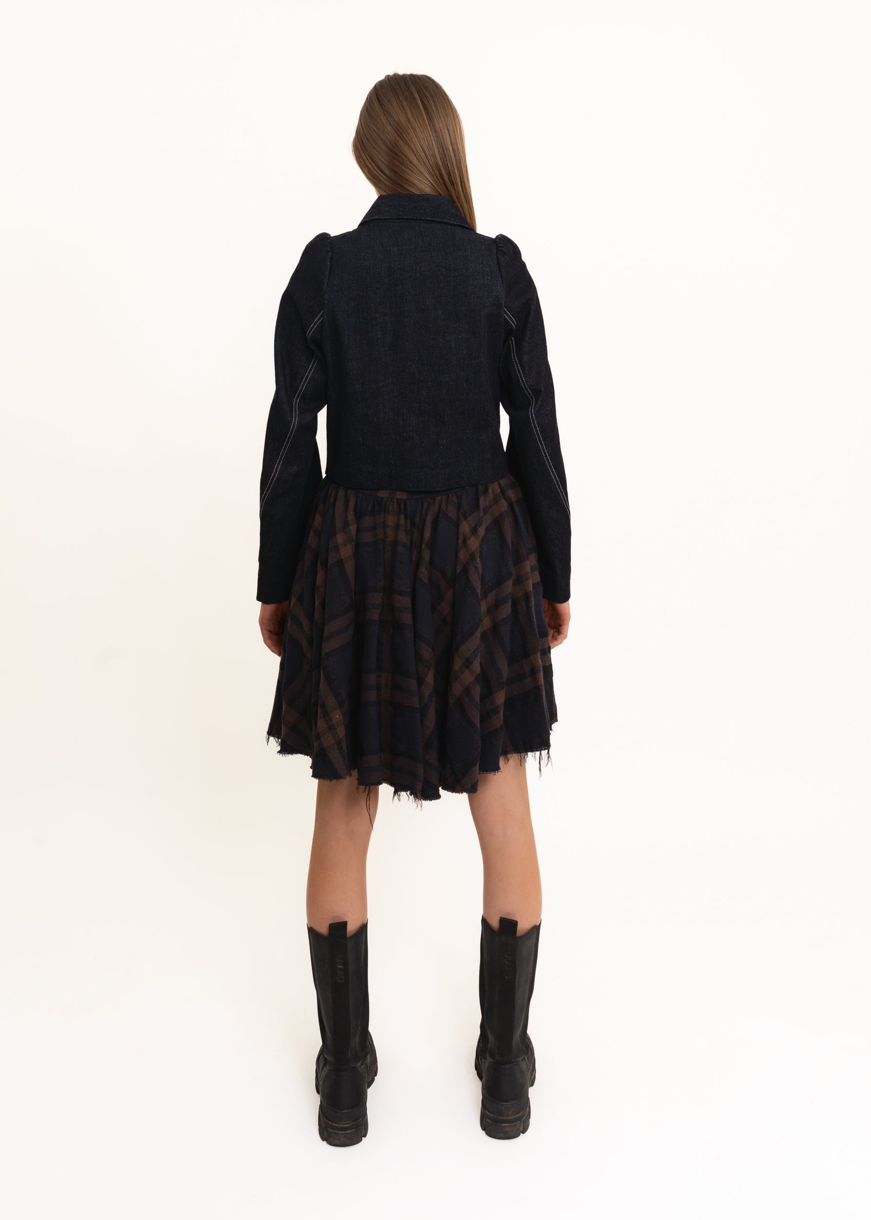 Daf Nimkovsky Naomi Jacket- Indigo Denim Bizarre Bazaar