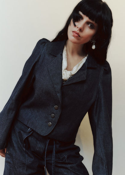 Naomi Jacket- Indigo Denim