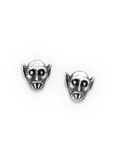 Screaming Jewellery Nosferatu stud earrings