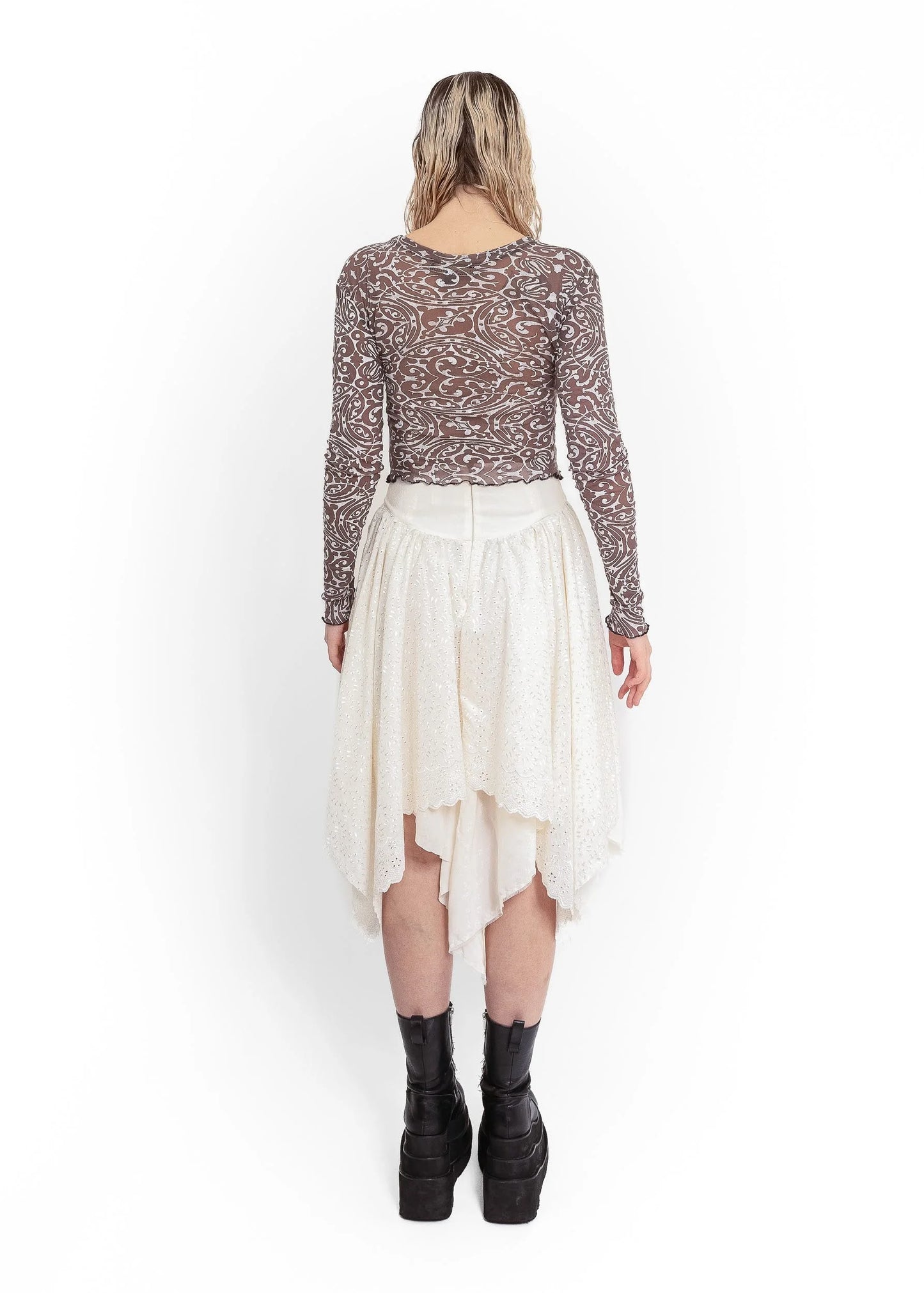 Age of Aquarius Odessa Skirt- cream