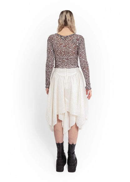 Age of Aquarius Odessa Skirt- cream