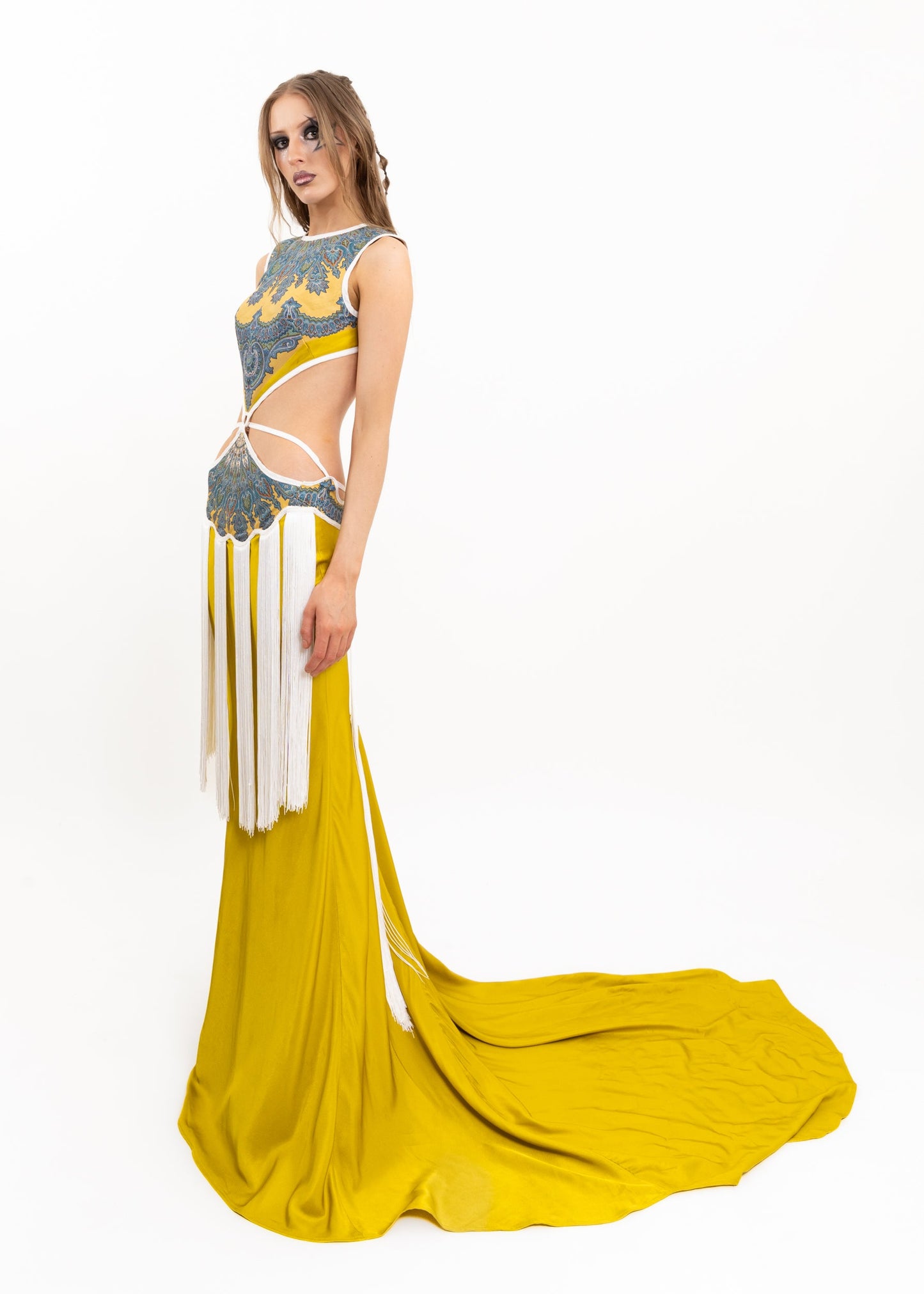 Zheyi Ruan Odyssey runway sample gown Bizarre Bazaar