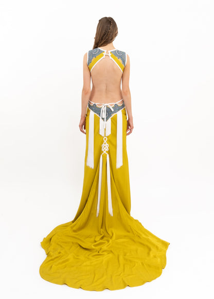 Zheyi Ruan Odyssey runway sample gown Bizarre Bazaar