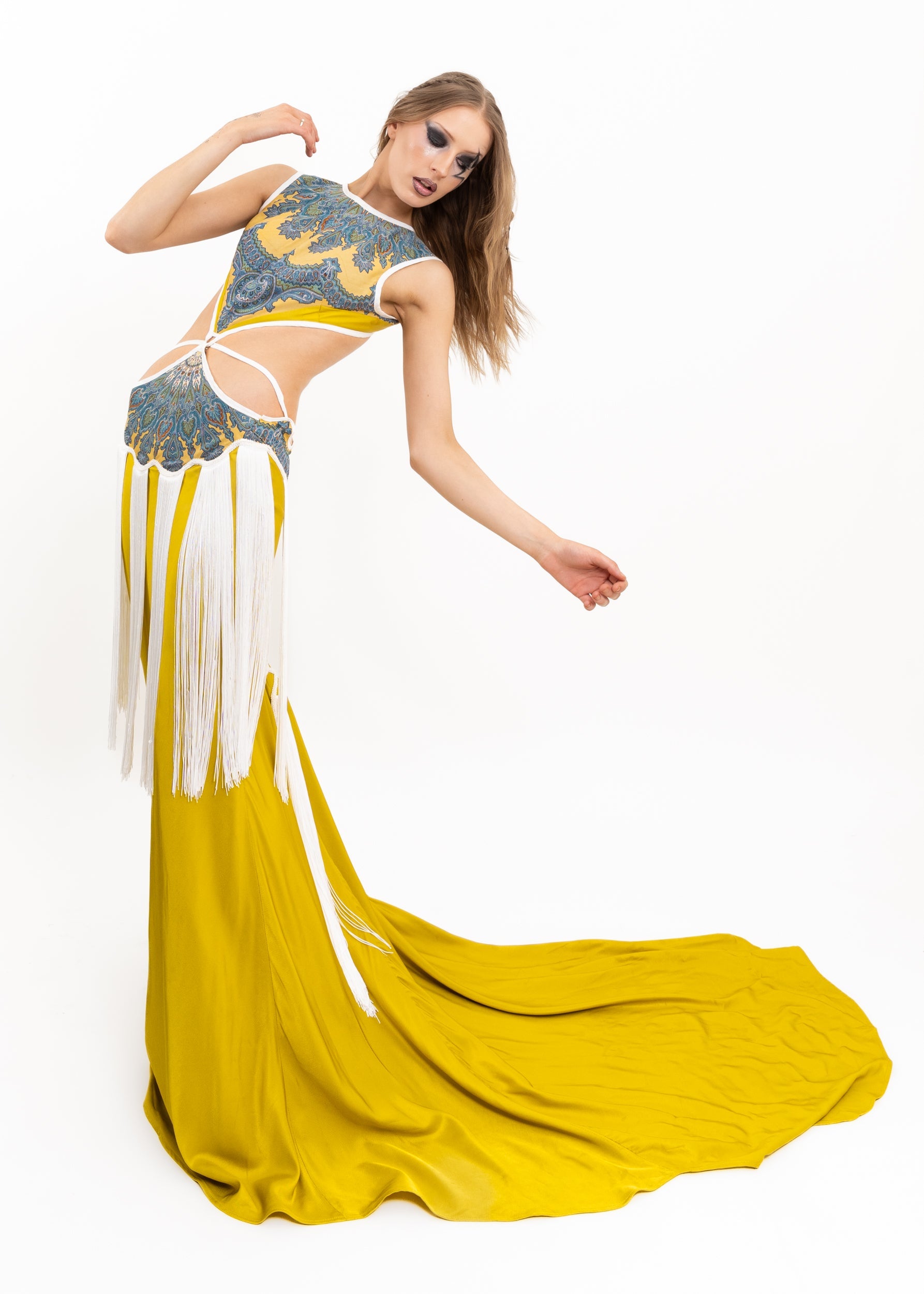 Zheyi Ruan Odyssey runway sample gown Bizarre Bazaar
