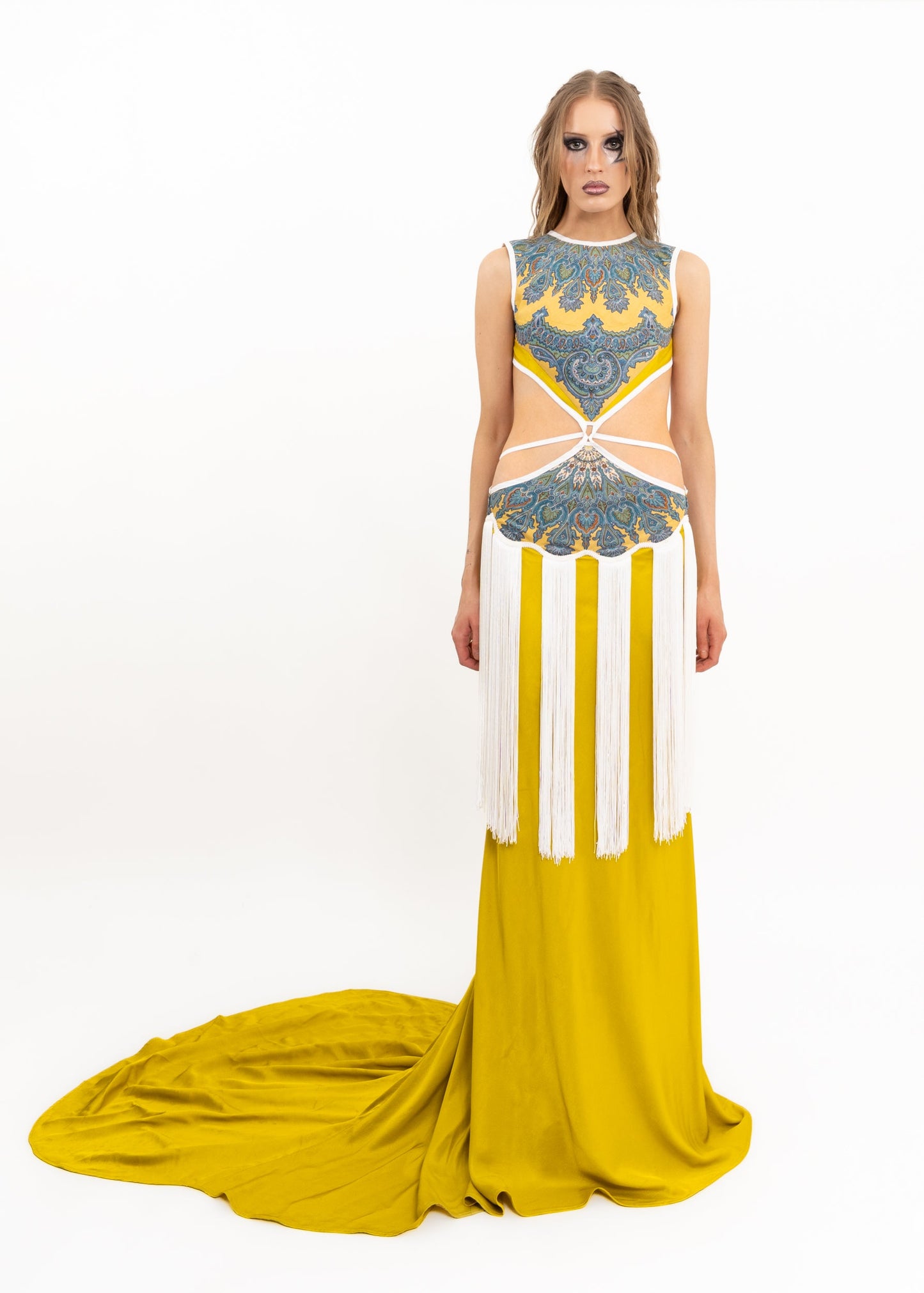 Zheyi Ruan Odyssey runway sample gown Bizarre Bazaar