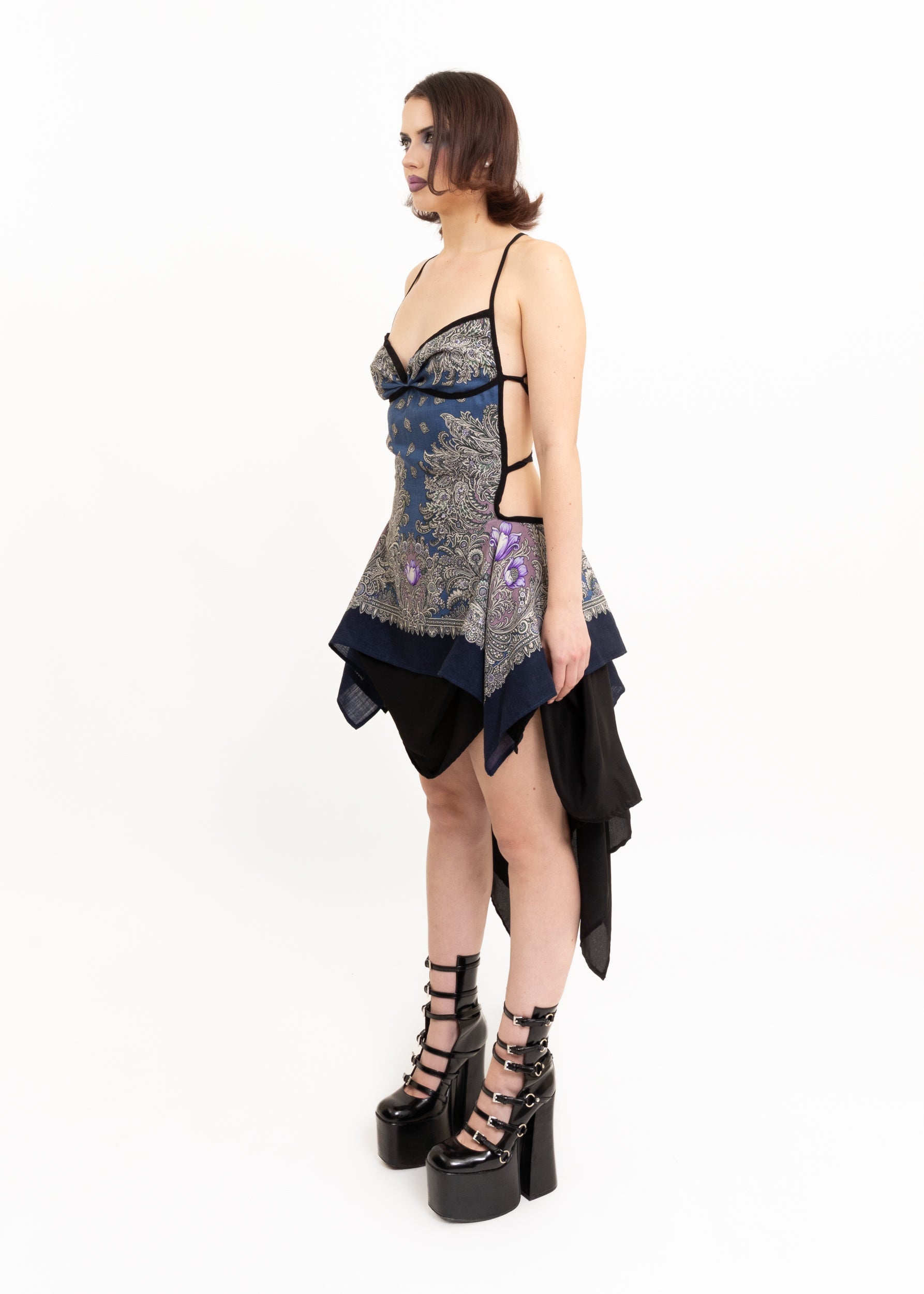 Zheyi Ruan Odyssey Wool Scarf Dress Bizarre Bazaar