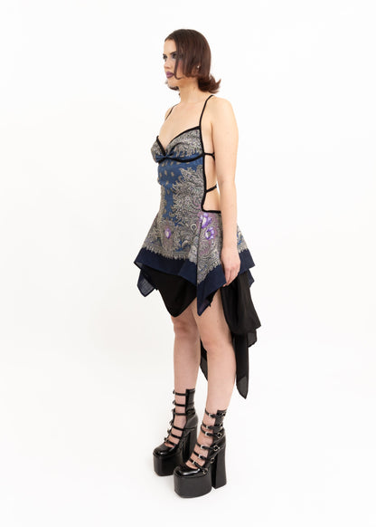 Zheyi Ruan Odyssey Wool Scarf Dress Bizarre Bazaar