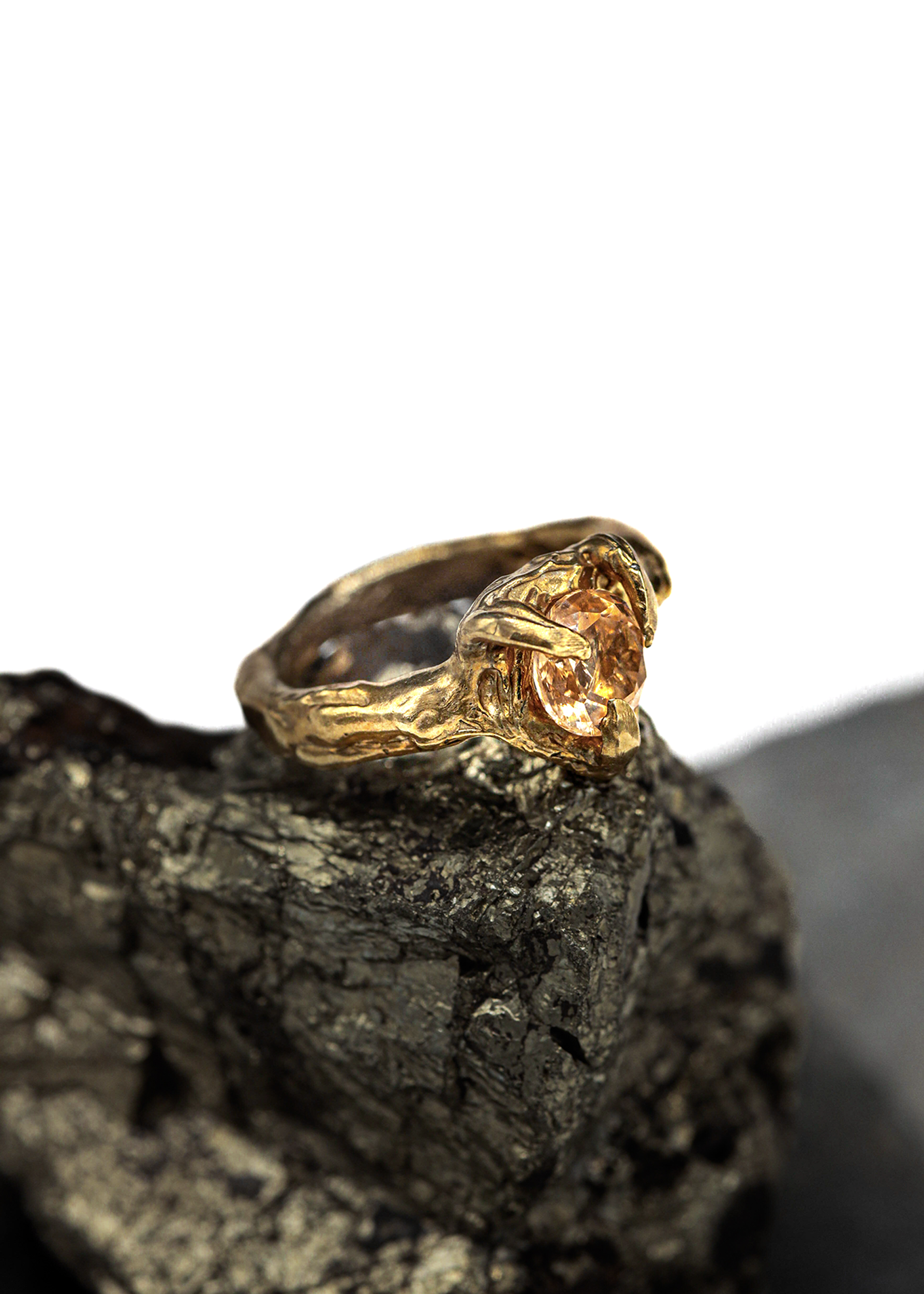 Peach Dreamz ring