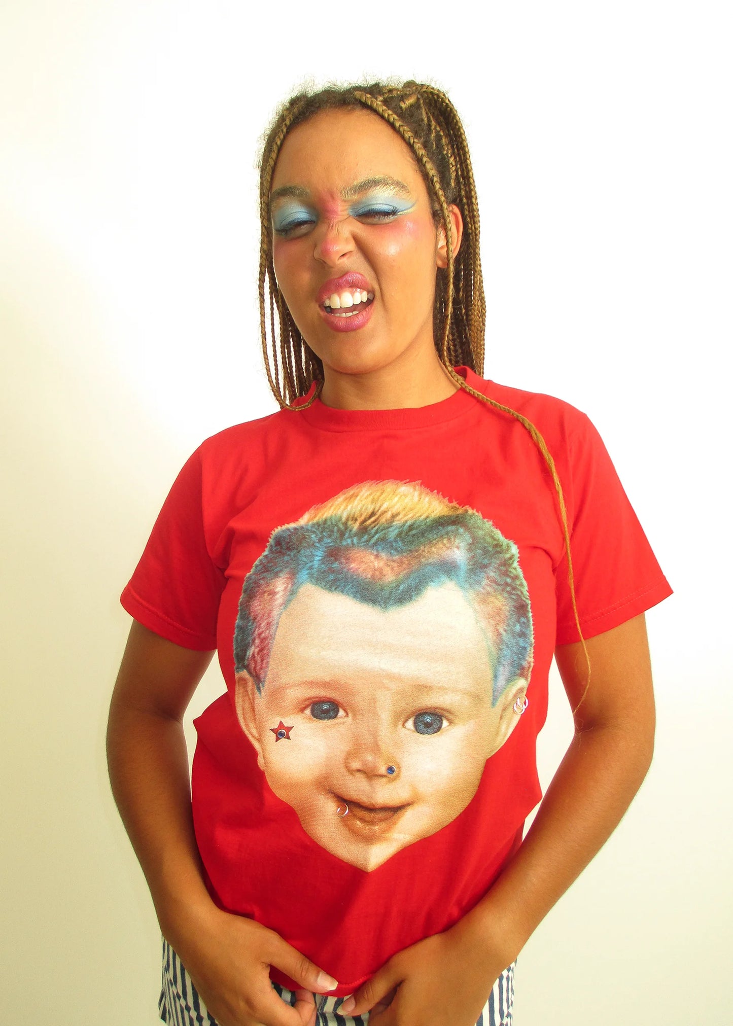 Heavy Metal Pierced Baby T-shirt