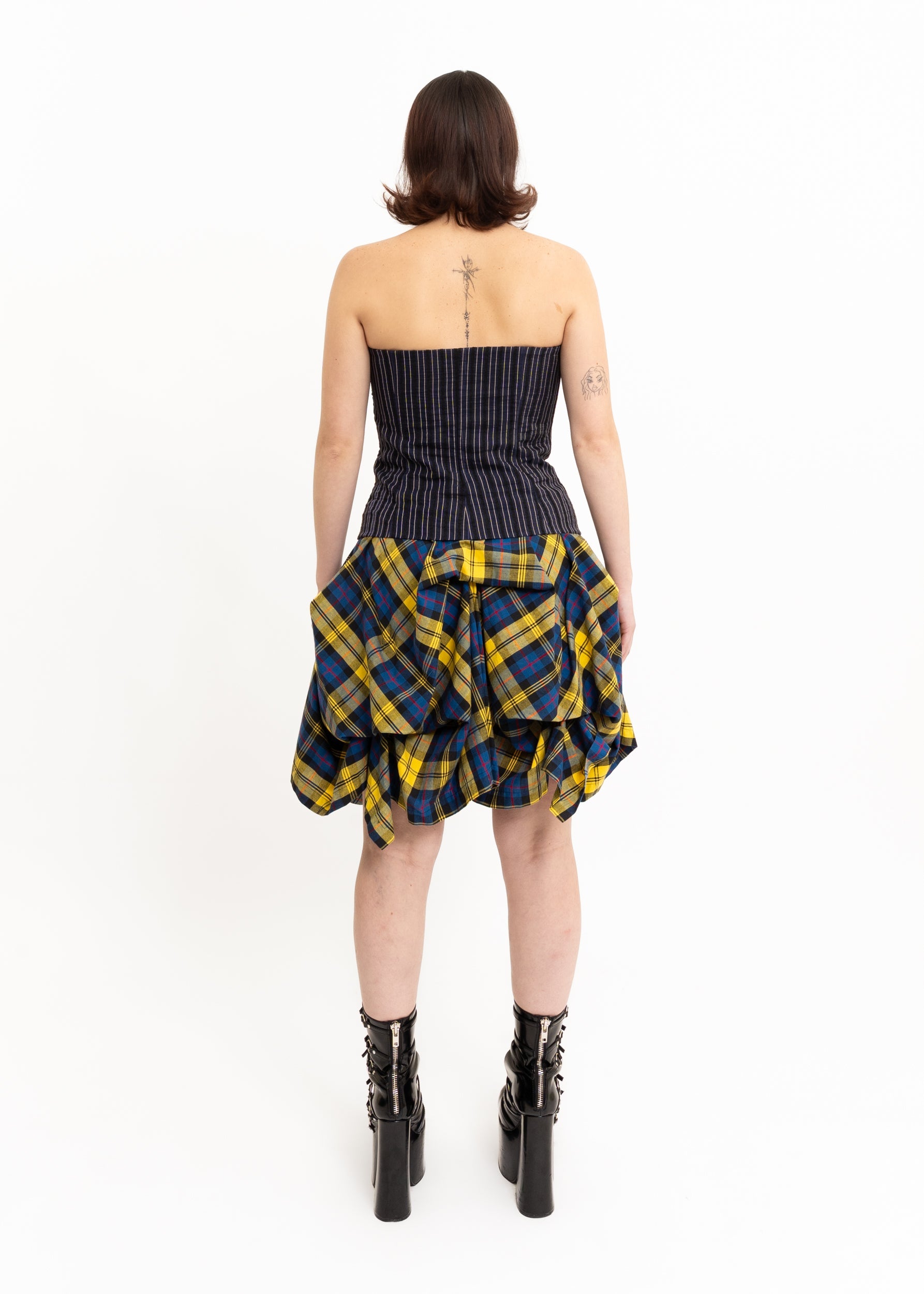 Emporio Armani Pinstriped Bustier Bizarre Bazaar