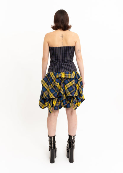 Emporio Armani Pinstriped Bustier Bizarre Bazaar